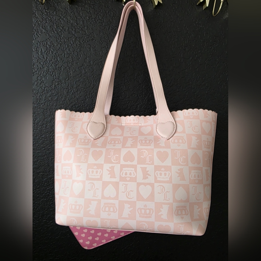 NWT Juicy Couture Sweet Break Time Tote 2 In 1 - Picture 6 of 7